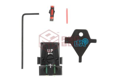 LPA Fiber Optic Sight Set for Glock 17/19 - obrazek 5