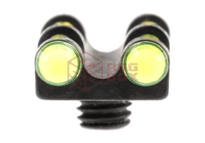 LPA Green Twin Fiber Optics Front Sight 3,0 MA Thread - obrazek 3