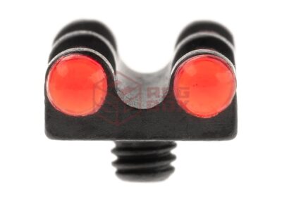 LPA Red Twin Fiber Optics Front Sight 2,6 MA Thread - obrazek 3
