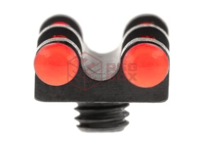LPA Red Twin Fiber Optics Front Sight 3,0 MA Thread - obrazek 3