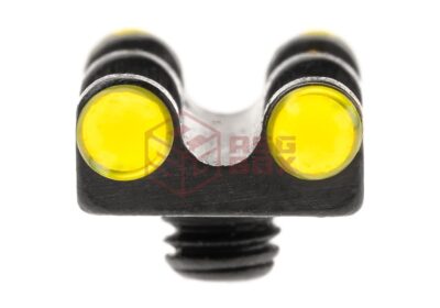 LPA Yellow Twin Fiber Optics Front Sight 3,0 MA Thread - obrazek 3