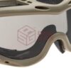 Wiley X Spear Goggle Grey / Clear / Light Rust Tan OD-TM-12246632800 44941 SP293T asgbox.pl
