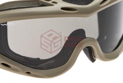 Wiley X Spear Goggle Grey / Clear / Light Rust Tan - obrazek 4