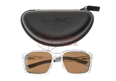 Wiley X WX Alfa Captivate Polarized Blue Mirror Transparent - obrazek 6