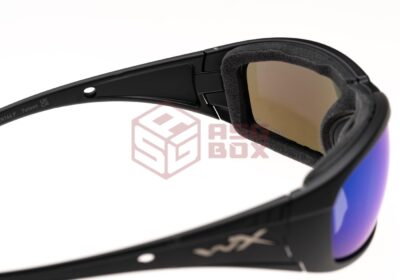 Wiley X WX Boss Captivate Polarized Blue Mirror Black - obrazek 3
