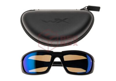Wiley X WX Boss Captivate Polarized Blue Mirror Black - obrazek 6
