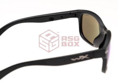 Wiley X WX Helix Captivate Polarized Blue Mirror Black - obrazek 3
