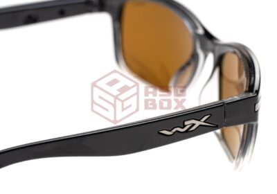Wiley X WX Helix Captivate Polarized Bronze Mirror Black - obrazek 5