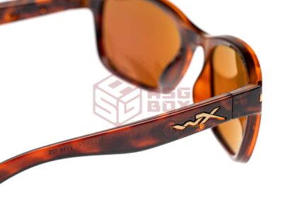 Wiley X WX Helix Captivate Polarized Green Mirror Brown - obrazek 5