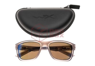 Wiley X WX Ovation Captivate Polarized Blue Mirror Transparent - obrazek 6