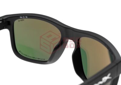 Wiley X WX Ovation Captivate Polarized Rose Gold Mirror Black - obrazek 3