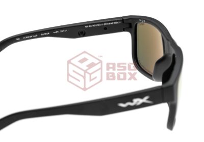 Wiley X WX Ovation Captivate Polarized Rose Gold Mirror Black - obrazek 4