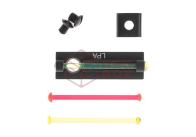 LPA Mini Fiber Optics Front Sight for 6mm Shotgun Ribs - obrazek 3