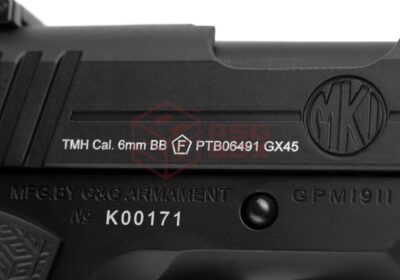 GX45 Mk.I Metal Version GBB Black - obrazek 5