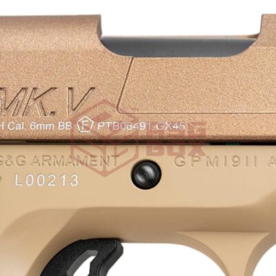 GX45 Mk.V Metal Version GBB Dark Earth 12277830900 44595 GAS-GPM-MKV-EBB-ECM asgbox.pl