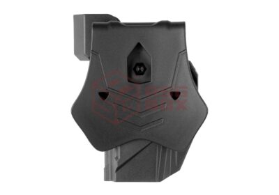 Amomax Paddle Holster for Glock 17/19 and CZ P10C with Red Dot Sight Black - obrazek 2