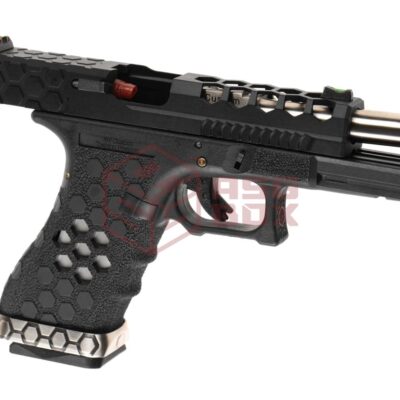 AW Custom VX0201 Hex Cut Full Metal GBB Black 12303106000 45202 asgbox.pl