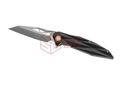 Artisan Cutlery Cygnus Framelock Sculpted Black - obrazek 3