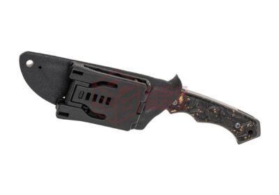 Defcon D2 Fixed Blade Gold Flecks Handle Grey - obrazek 5