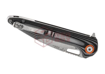 Artisan Cutlery Small Archaeo Linerlock G10 Black - obrazek 5
