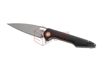 Artisan Cutlery Small Archaeo Linerlock Smooth G10 Black - obrazek 3