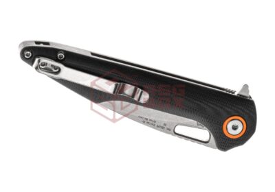Artisan Cutlery Small Archaeo Linerlock Smooth G10 Black - obrazek 5