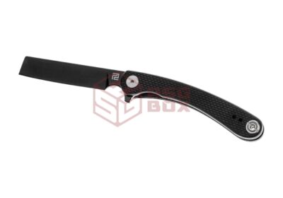 Artisan Cutlery Small Orthodox Linerlock Textured G10 Black - obrazek 3