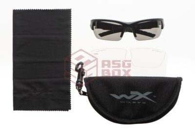 Wiley X WX Valor 2.5 Grey / Clear Black - obrazek 6