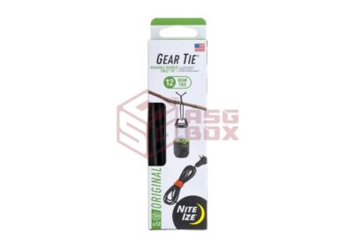 Nite Ize Gear Tie ProPack 12" 12pcs Black - obrazek 3
