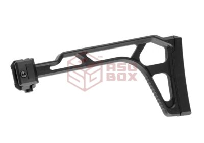 First Factory Folding Rail Stock NEO Black - obrazek 3