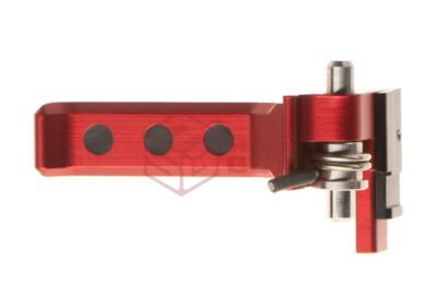 Maxx Model CNC Aluminum Advanced Speed Trigger for EVO-3 Style E Red - obrazek 4