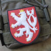 3D PVC CZECH LION Patch - Red OD-A-P3DP011 asgbox.pl