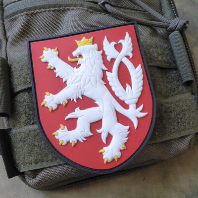 Patch CZECH LION velcro - FULLCOLOR