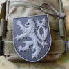 3D PVC CZECH LION Patch - Black OD-A-P3DP012 asgbox.pl