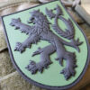 3D PVC CZECH LION Patch - Green OD-A-P3DP013 asgbox.pl