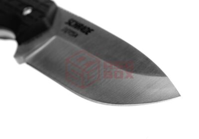 Schrade Exertion Drop Point Fixed Knife Black - obrazek 5