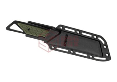 Schrade Outback Cleaver Fixed Knife Black - obrazek 3