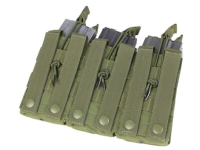 Triple Stacker Open-Top 6xM4/6xM16 Mag MOLLE Pouch OD - obrazek 2