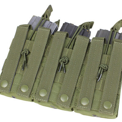 Alternative view of Triple Stacker Open-Top 6xM4/6xM16 Mag MOLLE Pouch OD
