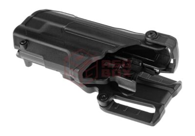 Blackhawk T-Series L3D Duty Holster for Glock 17 / 19 / 22 / 23 / 31 / 32 / 47 with TLR-1 / 2 Left Side Black - obrazek 3