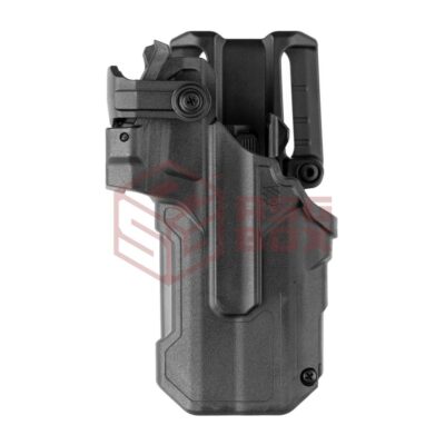 Alternative view of Blackhawk T-Series L3D Duty Holster RDS for Glock 17/19/22/23/31/32/47 TLR-7/8 Left Side Black
