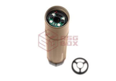 PTS Syndicate PTS Dead Air Sandman-S Mock Suppressor with Tracer Dark Earth - obrazek 4