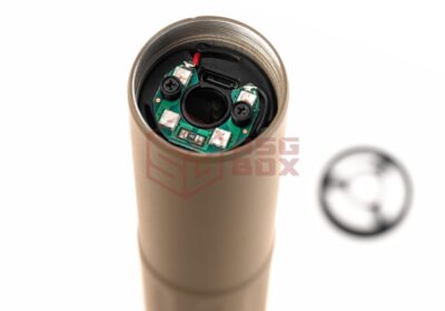 PTS Syndicate PTS Dead Air Sandman-L Mock Suppressor with Tracer Dark Earth - obrazek 4