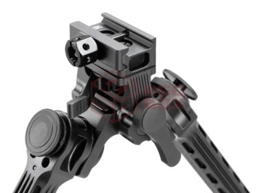 Leapers Big Bore Full Stability 9.4-14.0 Inch Center Height Bipod Black - obrazek 6