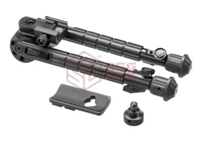 Leapers Recon 360 TL Picatinny 8.1-11.9 Inch Center Height Bipod Black - obrazek 5
