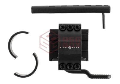 Sightmark 30mm/1 inch Medium Height QD Mount Black - obrazek 5