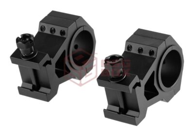 Sightmark Tactical Mounting Rings – Extra-High Height Picatinny Rings 1 inch / 30mm Black - obrazek 3