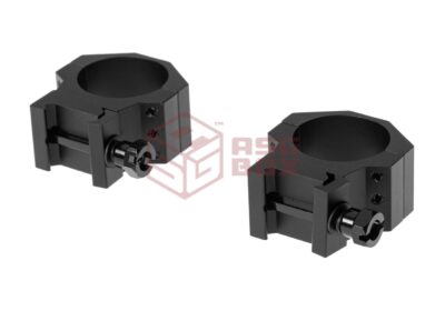 Sightmark 34mm Medium Height Picatinny Rings Black - obrazek 3