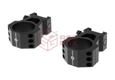 Sightmark 34mm High Height Weaver/Picatinny Rings Black - obrazek 4