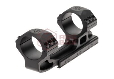 Vector Optics 34mm Cant 0 MOA One Piece High Picatinny Mount Black - obrazek 3
